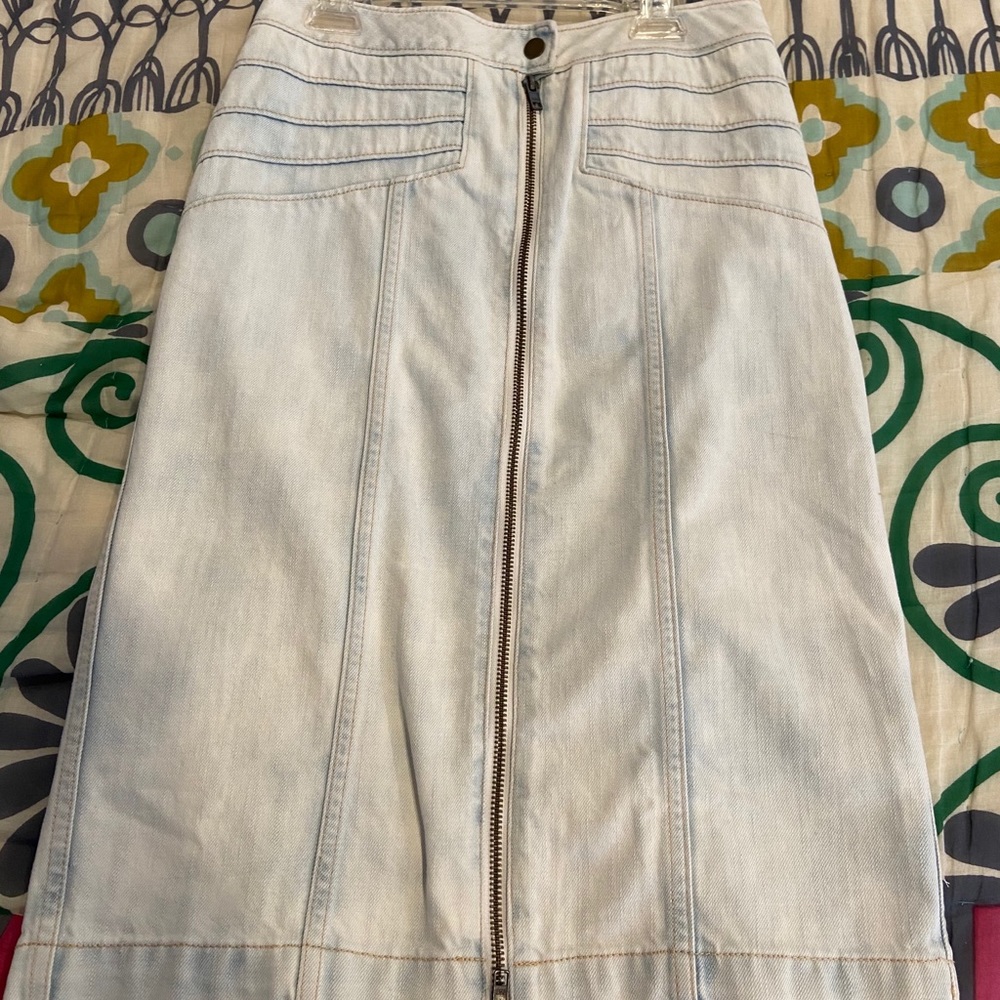Anthropologie Pilcro Denim Pencil Skirt